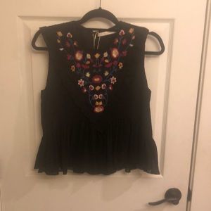Embroidered Top